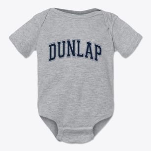 Dunlap Tennessee Varsity Baby Onesie
