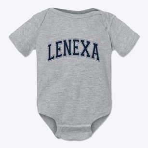 Lenexa Kansas Varsity Baby Onesie