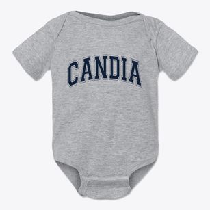 Candia New Hampshire Varsity Baby Onesie