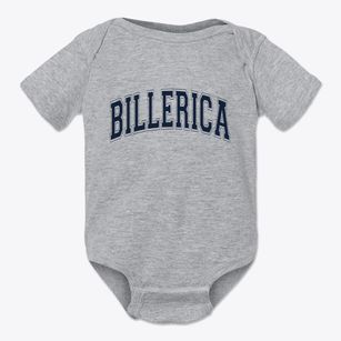 Billerica Massachusetts Varsity Baby Onesie