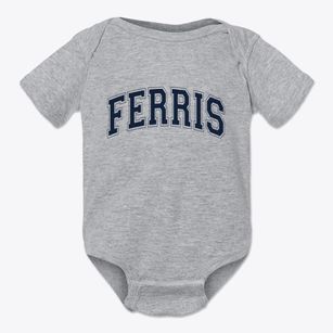 Ferris Texas Varsity Baby Onesie