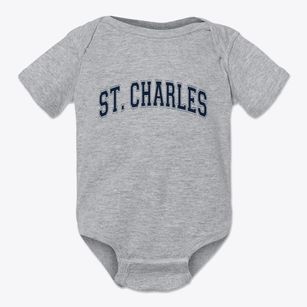 St. Charles Michigan Varsity Baby Onesie