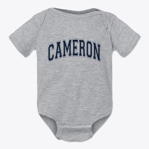 Cameron Wisconsin Varsity Baby Onesie