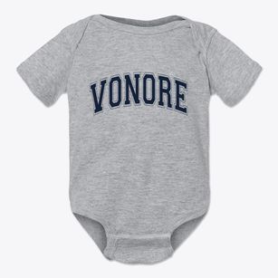 Vonore Tennessee Varsity Baby Onesie