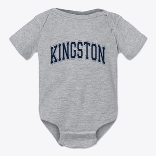 Kingston New Jersey Varsity Baby Onesie