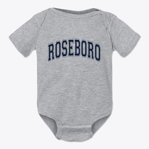 Roseboro North Carolina Varsity Baby Onesie