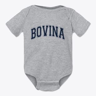 Bovina Wisconsin Varsity Baby Onesie
