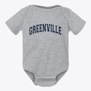 Greenville California Varsity Baby Onesie
