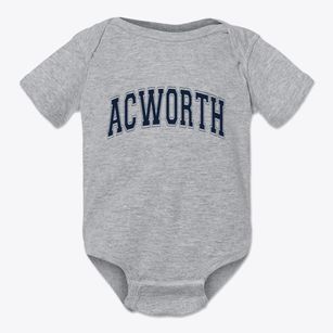 Acworth New Hampshire Varsity Baby Onesie
