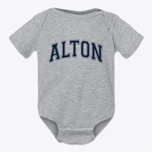 Alton Maine Varsity Baby Onesie