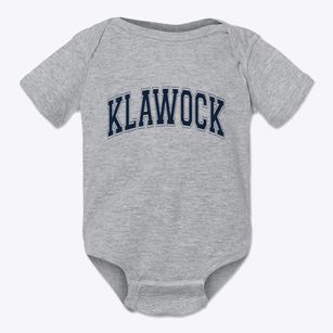 Klawock Alaska Varsity Baby Onesie