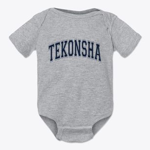 Tekonsha Michigan Varsity Baby Onesie