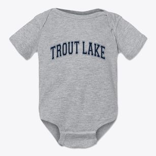 Trout Lake Washington Varsity Baby Onesie