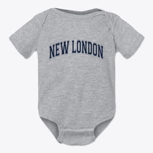 New London North Carolina Varsity Baby Onesie