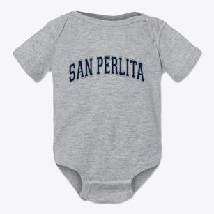 San Perlita Texas Varsity Baby Onesie
