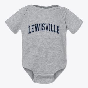 Lewisville Idaho Varsity Baby Onesie