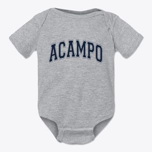 Acampo California Varsity Baby Onesie