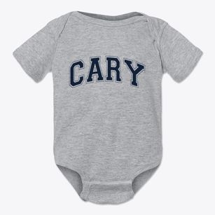 Cary Illinois Varsity Baby Onesie