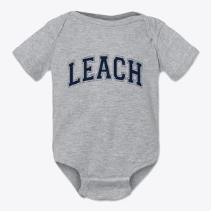 Leach Oklahoma Varsity Baby Onesie