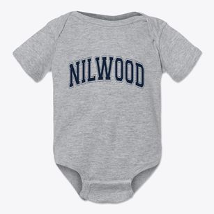 Nilwood Illinois Varsity Baby Onesie