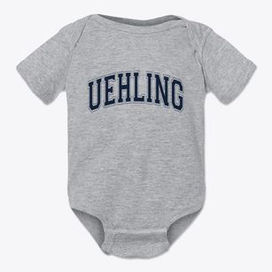 Uehling Nebraska Varsity Baby Onesie