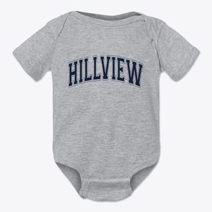 Hillview Illinois Varsity Baby Onesie