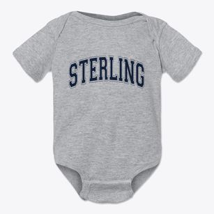 Sterling Illinois Varsity Baby Onesie
