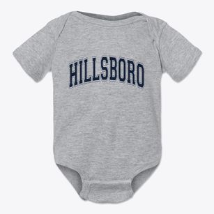 Hillsboro New Mexico Varsity Baby Onesie