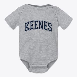 Keenes Illinois Varsity Baby Onesie