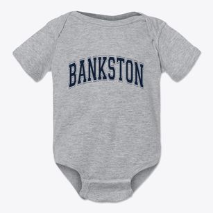 Bankston Iowa Varsity Baby Onesie