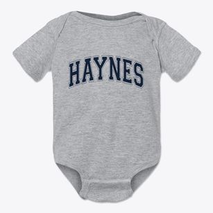 Haynes North Dakota Varsity Baby Onesie