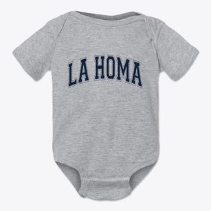 La Homa Texas Varsity Baby Onesie