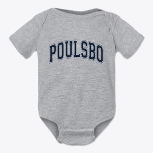 Poulsbo Washington Varsity Baby Onesie