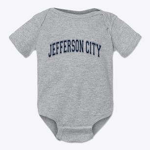 Jefferson City Tennessee Varsity Baby Onesie