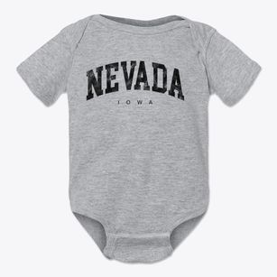 Nevada Iowa Urban Vibe Baby Onesie