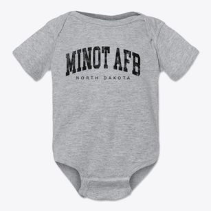 Minot Afb North Dakota Urban Vibe Baby Onesie