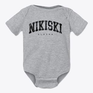 Nikiski Alaska Urban Vibe Baby Onesie