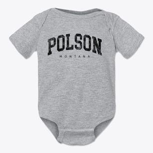 Polson Montana Urban Vibe Baby Onesie