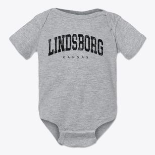 Lindsborg Kansas Urban Vibe Baby Onesie