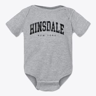 Hinsdale New York Urban Vibe Baby Onesie