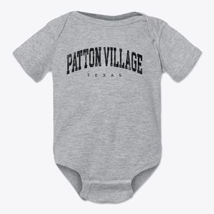 Patton Village Texas Urban Vibe Baby Onesie