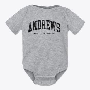 Andrews North Carolina Urban Vibe Baby Onesie