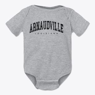 Arnaudville Louisiana Urban Vibe Baby Onesie