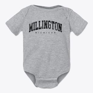 Millington Michigan Urban Vibe Baby Onesie
