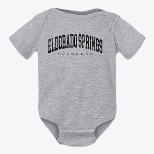 Eldorado Springs Colorado Urban Vibe Baby Onesie
