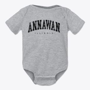 Annawan Illinois Urban Vibe Baby Onesie