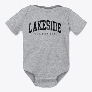 Lakeside Wisconsin Urban Vibe Baby Onesie