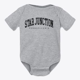 Star Junction Pennsylvania Urban Vibe Baby Onesie