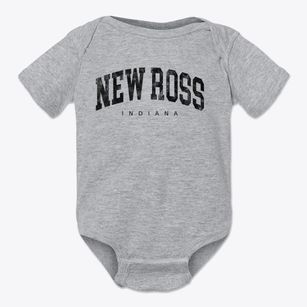 New Ross Indiana Urban Vibe Baby Onesie