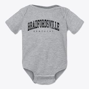 Bradfordsville Kentucky Urban Vibe Baby Onesie